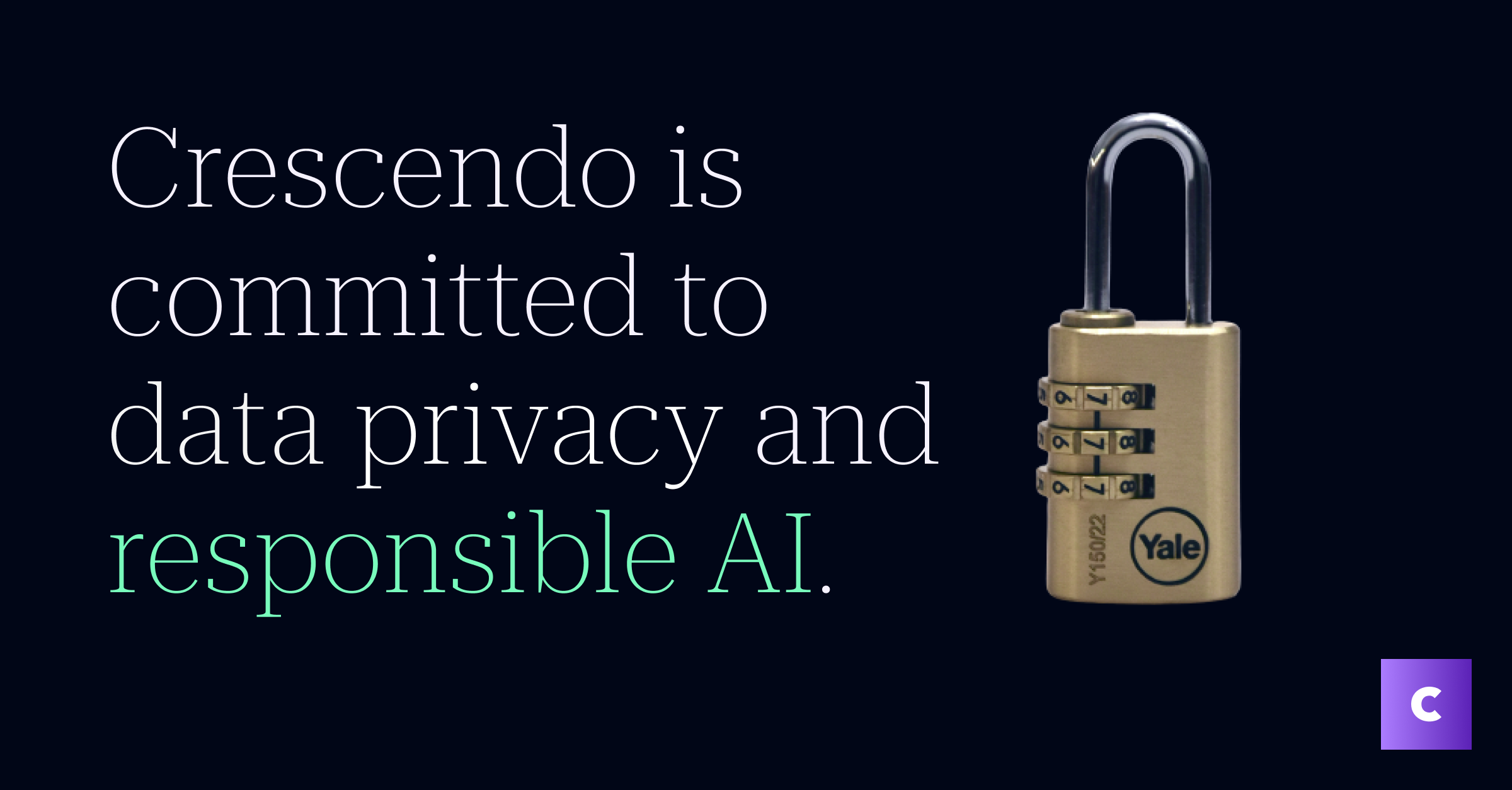 Crescendo is committed to responsible AI